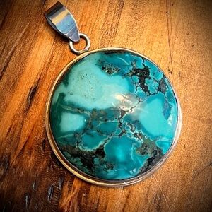 Silver & Turquoise Pendant